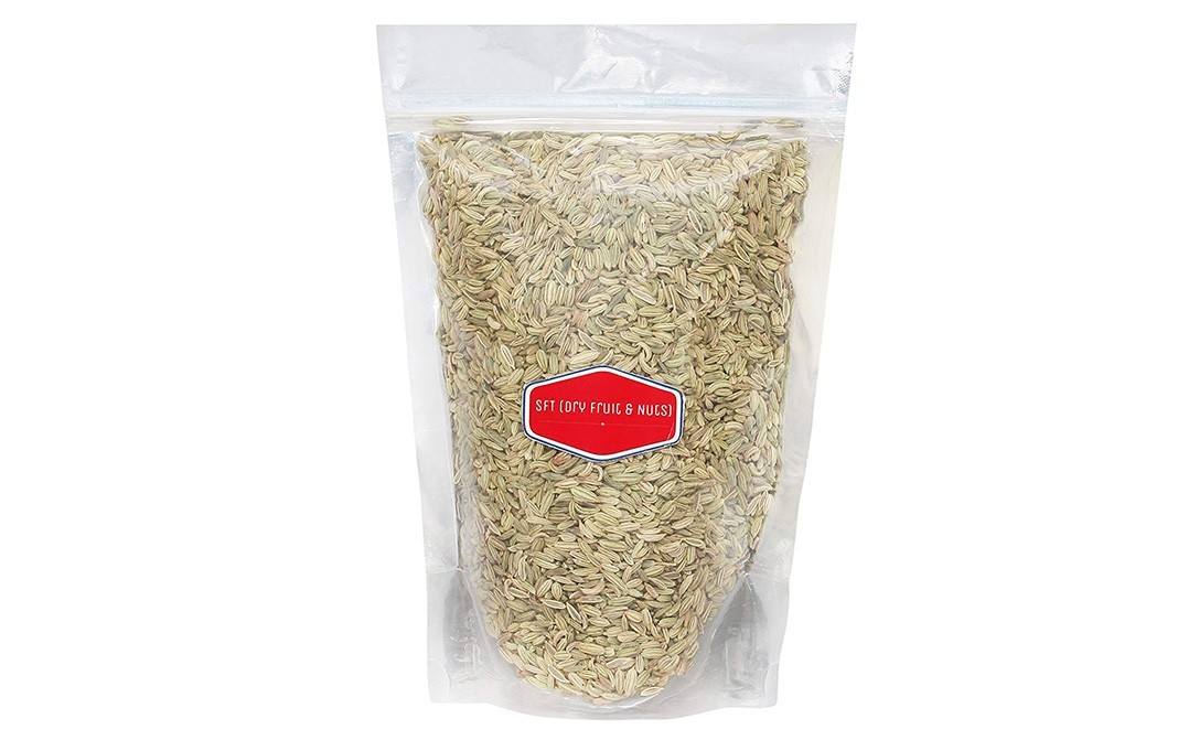 SFT Organic Fennel Seeds (Moti Saunf)   Pack  1 kilogram